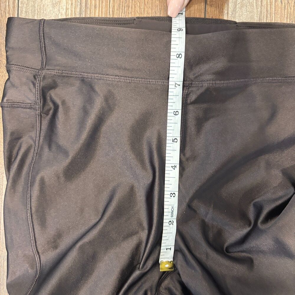 Lululemon Satin Shine High-Rise Tight 25" Espresso Brown Size 6 / W5GKAS $118 - Picture 10 of 11